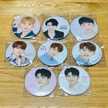 SEVENTEEN 우지 캔뱃지 8개 세트