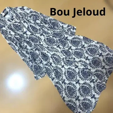 Bou Jeloud 롱 원피스 에스닉 보태니컬 겉옷