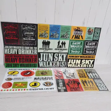 JUN SKY WALKER(S) 스티커 엽서 세트
