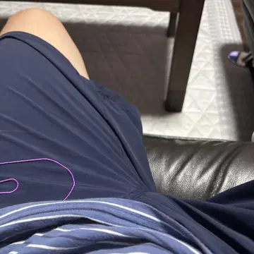 네이비 스트라이프 샌들