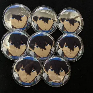 Free! DF 오프닝 캔뱃지 나나세 하루카 8개 세트
