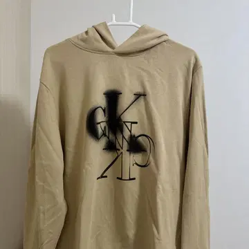 Calvin Klein 캘빈클라인 후드티 베이지 후디