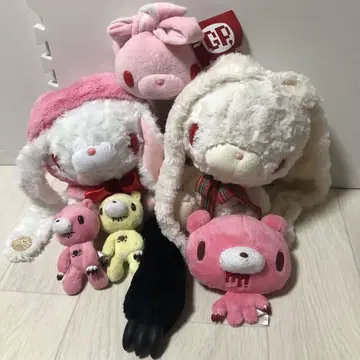 글루미 범용 토끼 봉제 인형 마스코트 파우치 묶음 판매