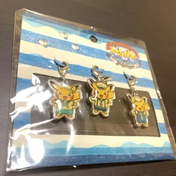 포켓몬 센터 요코하마 피카츄 메탈 참 세트
