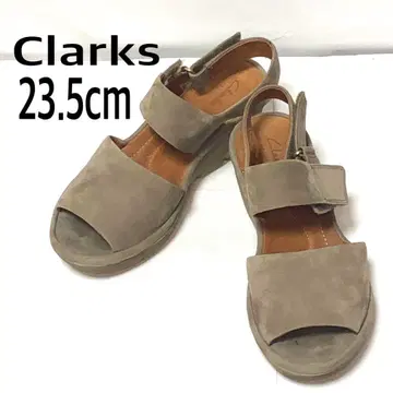 [새상품급] 클락스 샌들 스웨이드 23.5cm