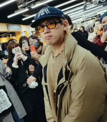 원오크 TAKA 착용 TACOMA DISC 네이비 코듀로이 캡