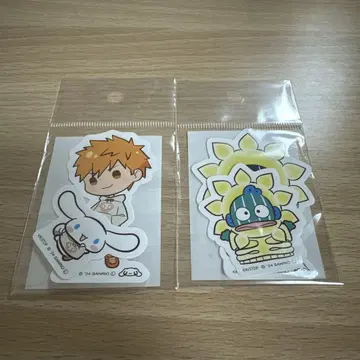 BLEACH 산리오 콜라보 스티커 세트 쿠로사키 이치고 네무리 마유리