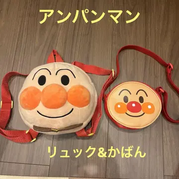 [새상품급] 호빵맨 럭색 가방 세트