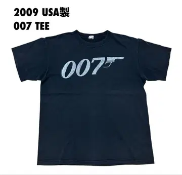 200년 제 USA 제 007 제임스 본드 빈티지 T셔츠