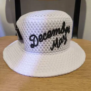 새상품급 DECEMBERMAY 디셈버메이 햇 메쉬 버킷