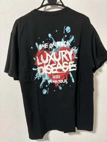 one ok rock Luxury Disease 2023 라이브 t셔츠