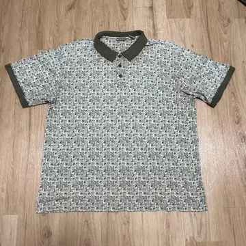 L.L.Bean 엘엘빈 피케 셔츠 야자수 패턴
