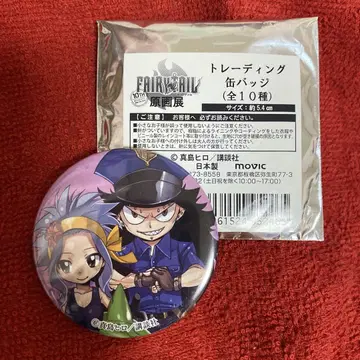 페어리 테일 원화전 캔뱃지 레비 가질 FAIRY TAIL