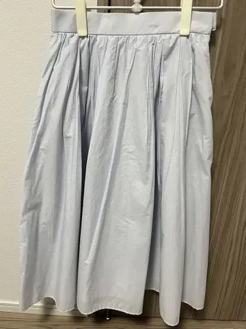 [새상품급] 콜라주 개럴개런트 코튼 나일론 개더 스커트