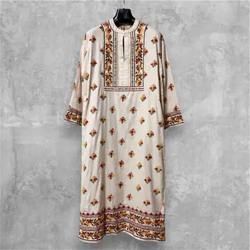 Freada 프리다 인도 자수 카프탄 원피스 정가 26,400엔