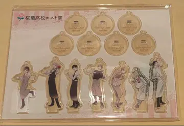 오란고교 호스트부 카페 미니 아크릴 스탠드 세트