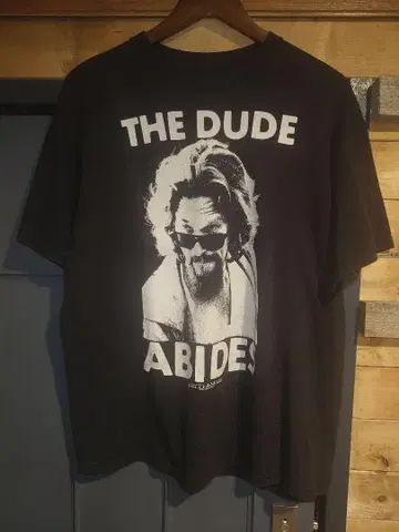 BIG LEBOWSKI 빅 리보스키 T셔츠 DUDE 페이드