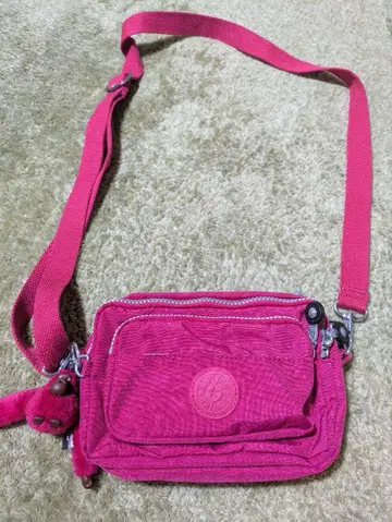 키플링 kipling 웨스트 파우치 숄더백 고릴라 참 포함