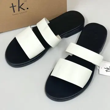 [미사용] tk.TAKEO KIKUCHI 더블 벨트 샤워 샌들 27.5