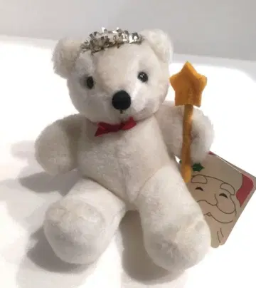DAKIN 다킨 크리스마스 베어 봉제 인형 곰 흰곰 레트로 1985