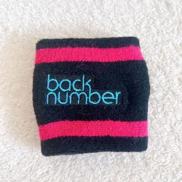 back number 리스트 밴드 블랙