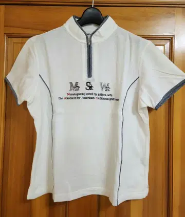 MANSING WEAR 하프 지퍼 피케 셔츠