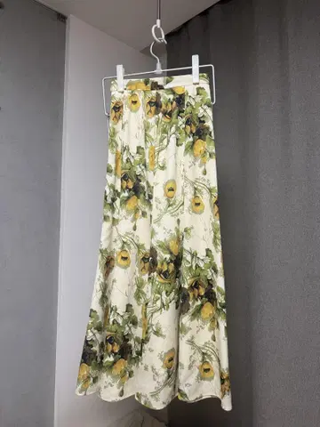 CLANE 클라네 SCARF FLOWER MERMAID SKIRT