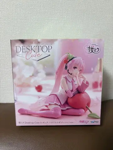 벚꽃 미쿠 Desktop Cute 피규어 ~체리 쿠션 ver.~