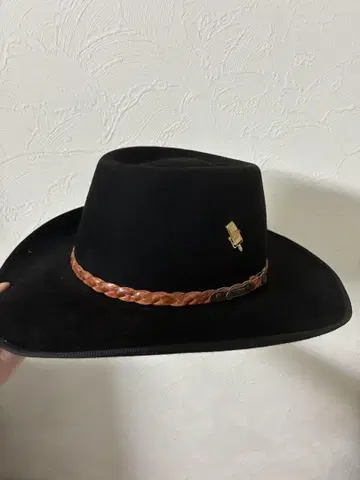 AKUBRA 카우보이 햇 블랙 사이즈 58
