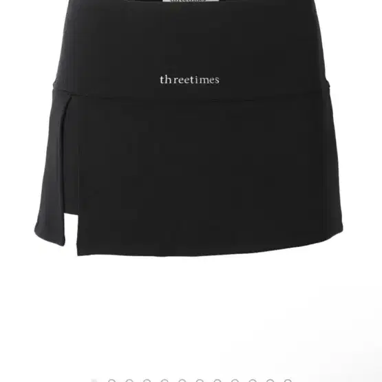 スカート threetimes Athletic slit skirt threetimes】送料・関税込☆Athletic slit skirt (threetimes