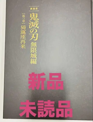 극장판 귀멸의 칼날 무한성편 팜플렛 럭셔리판