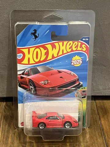 핫휠 Hot Wheels Ferrari F40 2025년