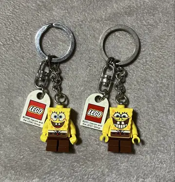레고 LEGO 스폰지밥 키링 미니 피규어
