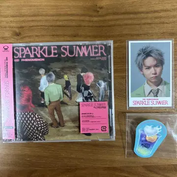 키드페노 스즈키 루이 CD와 포토 카드, 아메코 스티커