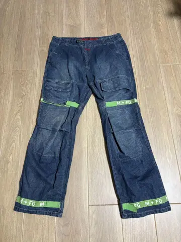 다크 블루 카고 데님 M+FG 42 질보