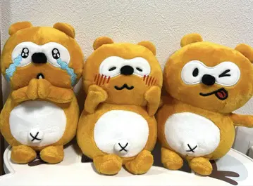 [GEO 한정] Ponta 큐트 봉제 인형 3종 세트