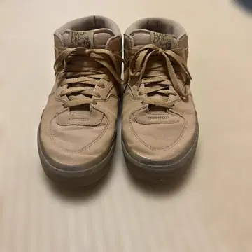 HALF CAB 베이지 스니커즈 하이컷