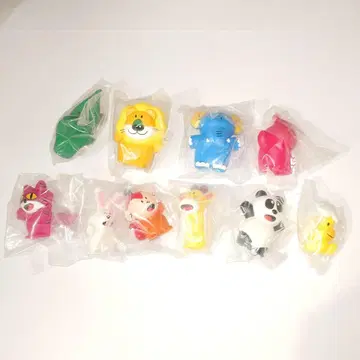 타베코 동물 소프트 비닐 10세트