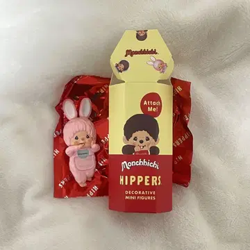Monchhichi HIPPERS 몬치치 히퍼스 치무탄 핑크