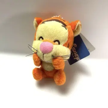 디즈니 곰돌이 푸 티거 봉제 인형 키링