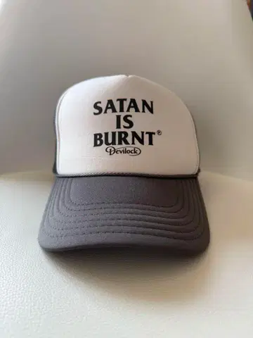 SATAN IS BURNT Otto 메쉬캡