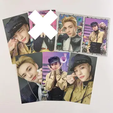 스키즈 THE SOUND 트레카 스티커 현진 5종 세트