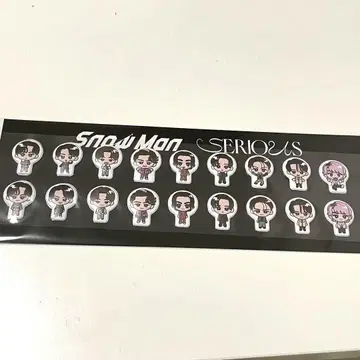 SnowMan SERIOUS 스노푸쿠 씰 혜택