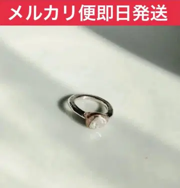 반지 반지 실버 진홍 달님 반지