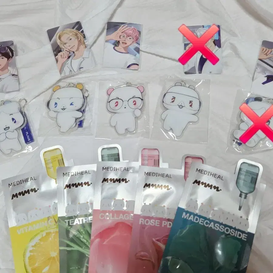 plave mediheal コラボ キーリング PLAVE MEDIHEAL POP UP MD EVENT GIFT MMMM MIRROR KEYRING