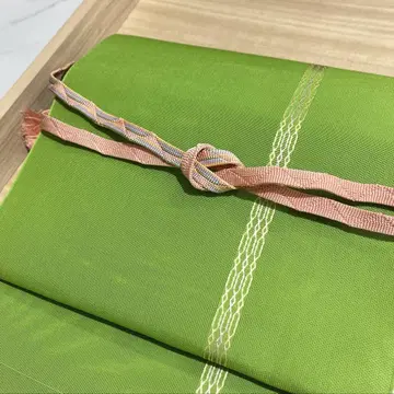 말차 그린  여름 오비 나고야 오비 허리띠 포함
