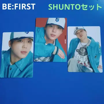 BE:FIRST GRIT SHUNTO 트레이딩 카드 3타입 세트
