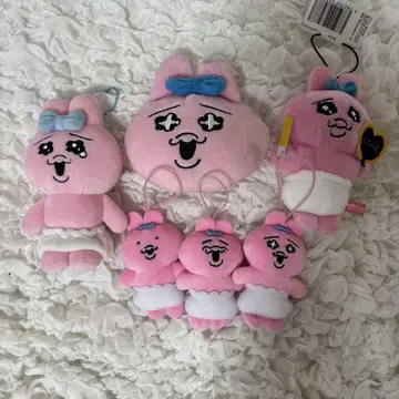 빤쮸토끼 키링 묶음 판매