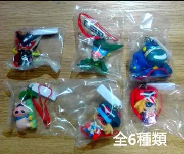 얏타맨  마스코트 스트랩 YUjIN 당시 물건 레트로 가챠