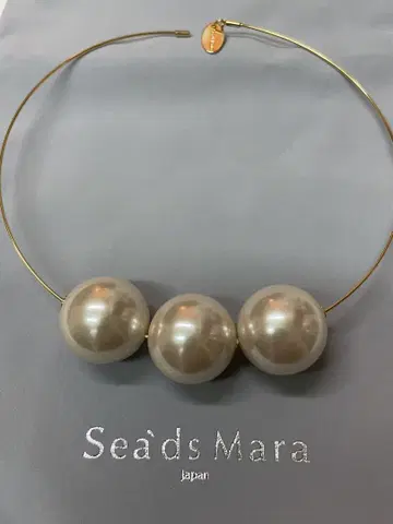 seads mara 씨즈마라 펄 초커 목걸이